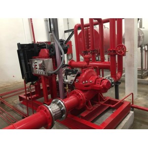 1000US GPM Fire pump 142 psi Split Case Horizontal
