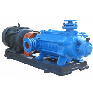Horizontal multistage water pump