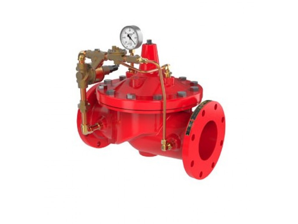 Globe type pressure relief valve U06-150H