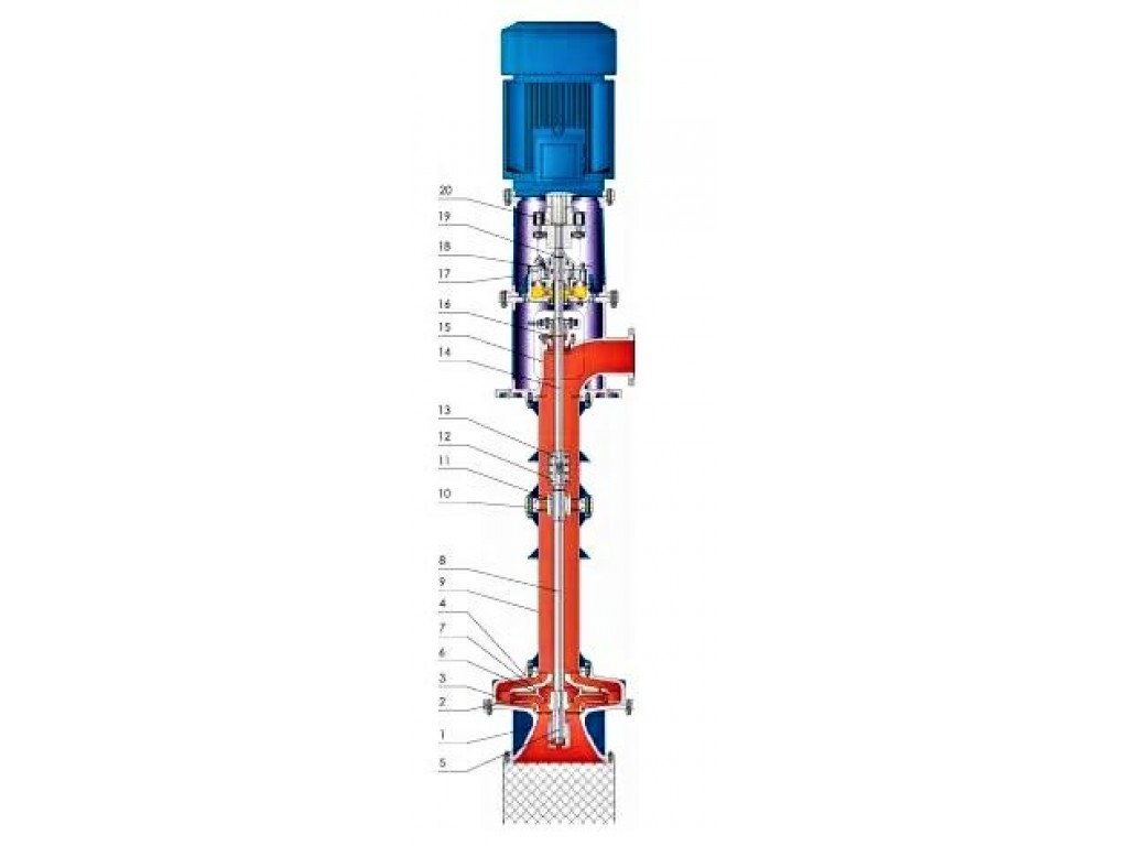 Vertical Propeller Water Pump LT