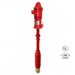 Vertical turbine fire pump U04-4500