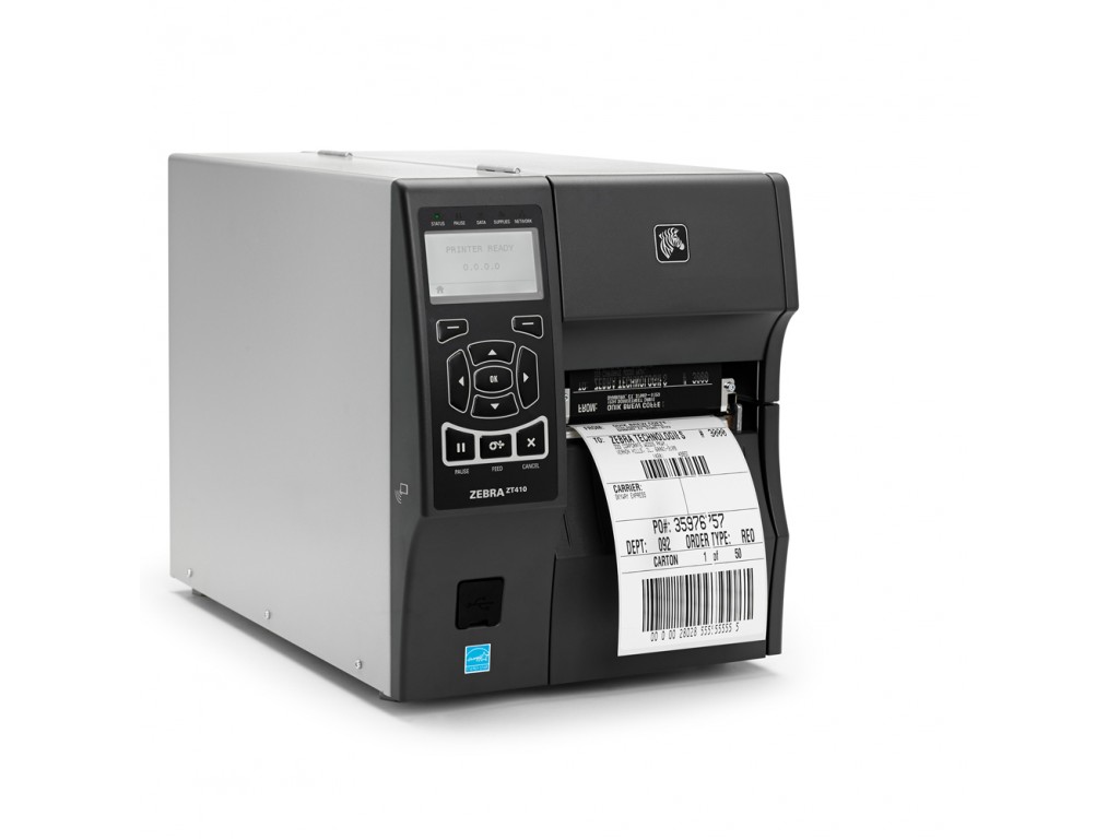 ZEBRA ZT410 203dpi เครื่องพิมพ์บาร์โค้ด