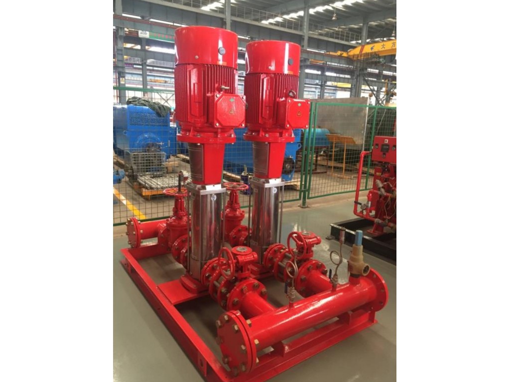Diesel Engine Vertical Turbine Fire Pump